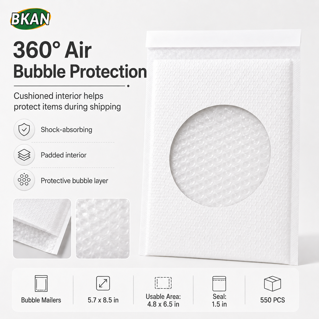 Matte Bubble Mailer