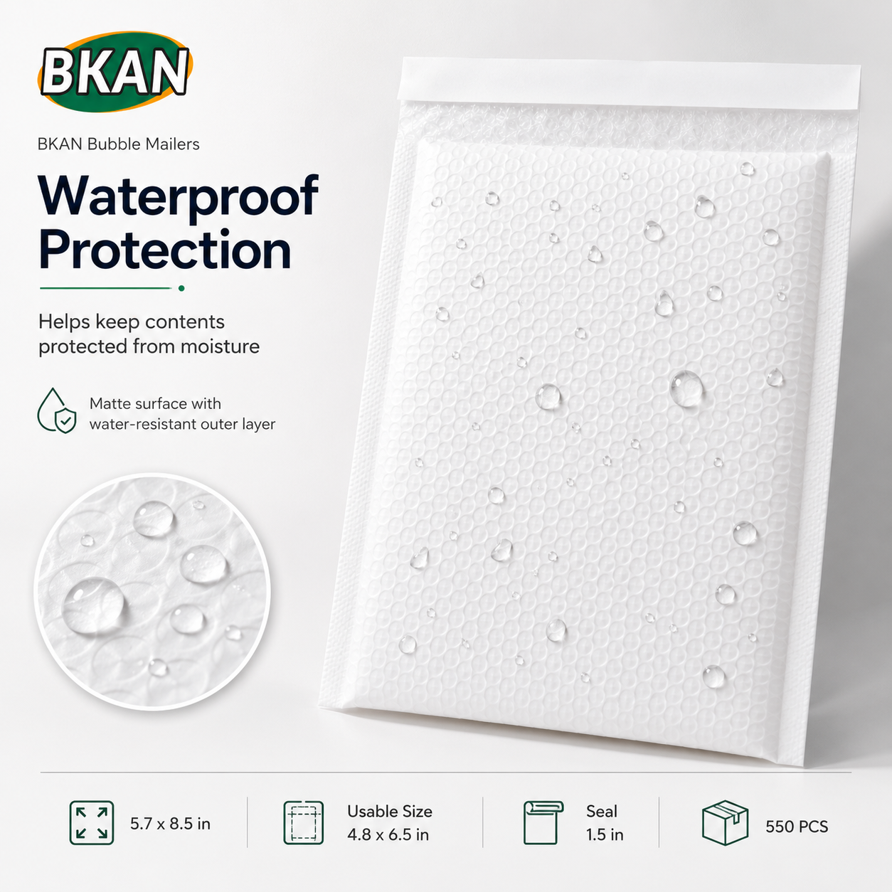 Matte Bubble Mailer